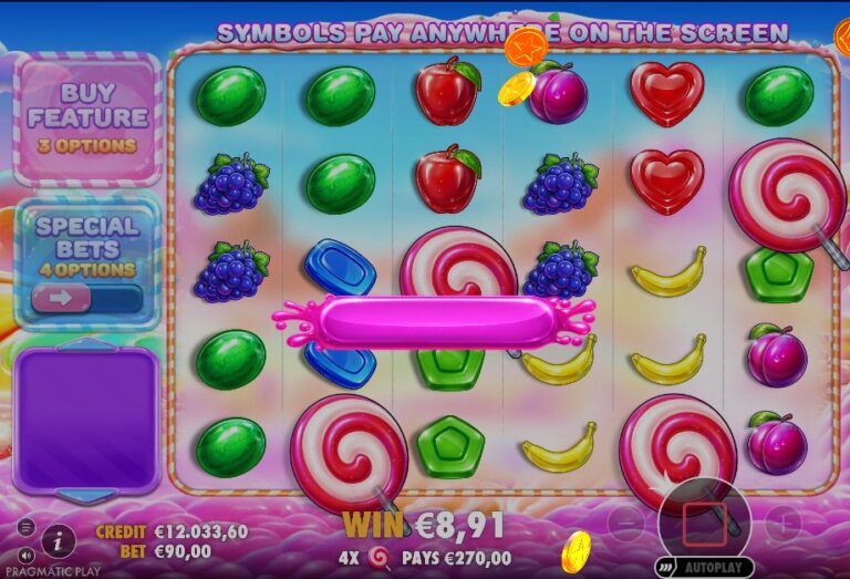 Screenshot 3 van Sweet Bonanza 2500